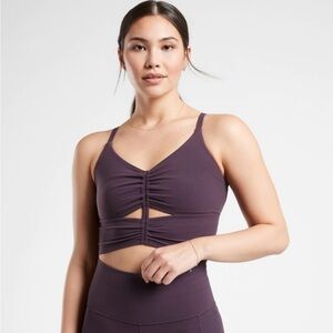 Athleta Cinch Longline Bra D-DD